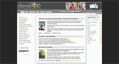 Desktop Screenshot of clever-abo.de